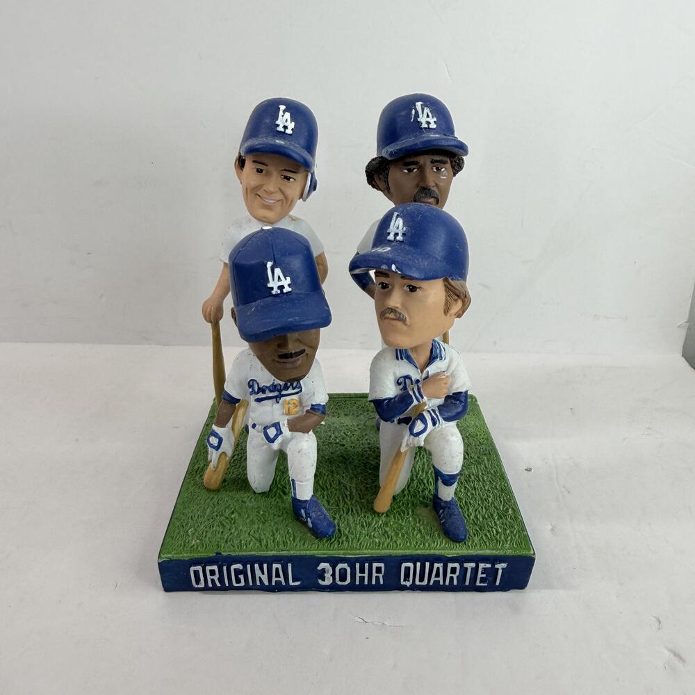 '77 ORIGINAL 30 HR QUARTET 2014 LA Dodgers Bobblehead Cey Garvey Smith Baker